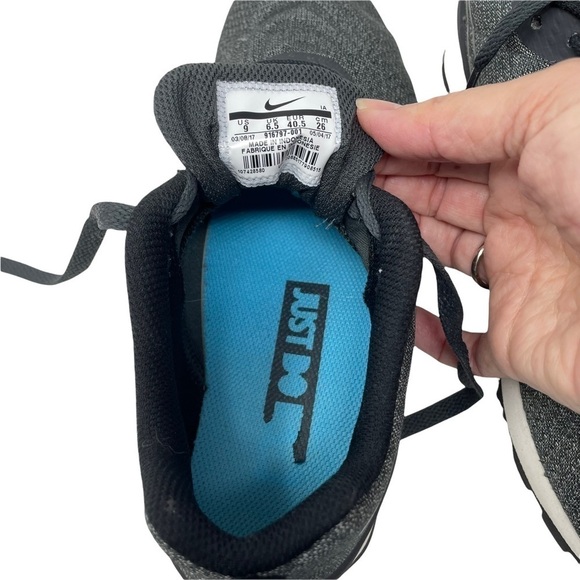 Nike Sneakers Dark Grey and Black MD Runner 2 Eng Mesh Running Athletic Shoes-9 - Picture 8 of 12